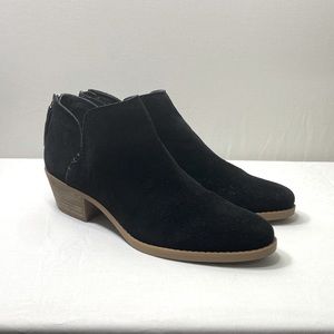 BP Women’s Black Suede Ankle Boots